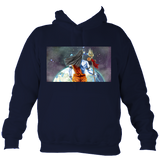 Shiva Looking Over World Hoodie - Kids