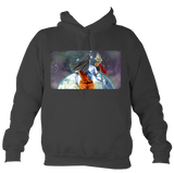 Shiva Looking Over World Hoodie - Kids