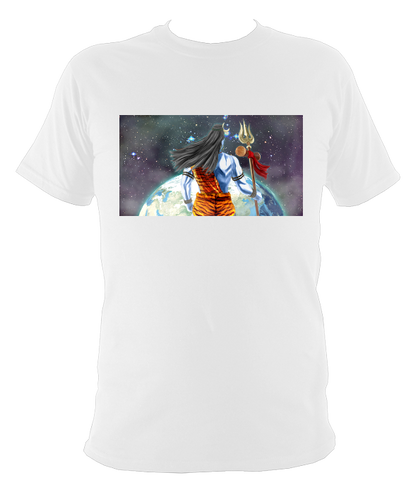 Shiva Looking Over World - Unisex T-Shirt - Kids