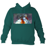 Shiva Looking Over World Hoodie - Kids