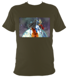 Shiva Looking Over World - Unisex T-Shirt