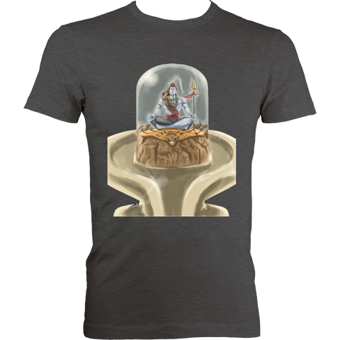 Shiva in Linga - Fitted Tee