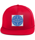 Shri Yantra (Blue) - Snapback
