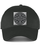 Baseball Cap Shri Yantra (Black)