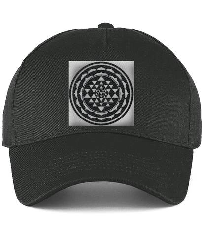 Baseball Cap Shri Yantra (Black)