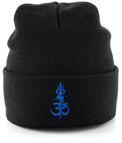 Shiv Shakti (Blue) - Cuffed Beanie