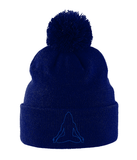 Yogi (Blue) - Pom Pom Beanie