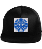 Shri Yantra (Blue) - Snapback
