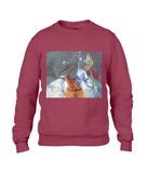 Shiva looking over the world -  Drop Shoulder Sweatshirt