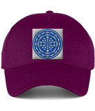 Baseball Cap Shri Yantra (Blue)