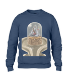 Shiva in Linga - Drop Shoulder Sweatshirt