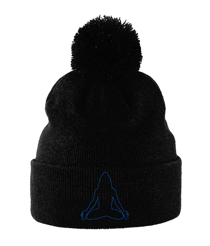 Yogi (Blue) - Pom Pom Beanie