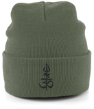 Shiv Shakti (Black) - Cuffed Beanie
