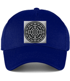Baseball Cap Shri Yantra (Black)