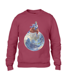 Krishna's World - Drop Shoulder Sweatshirt