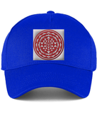 Baseball Cap Shri Yantra (Red)