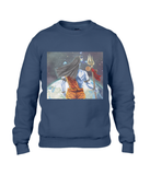 Shiva looking over the world -  Drop Shoulder Sweatshirt