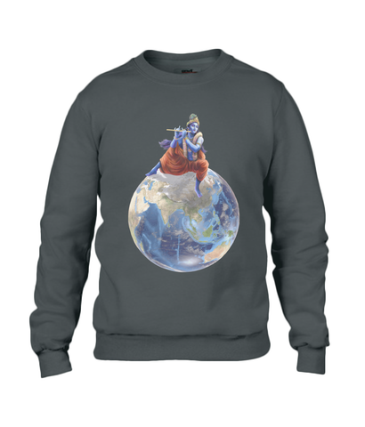 Krishna's World - Drop Shoulder Sweatshirt