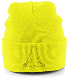 Yogi (Black) - Cuffed Beanie