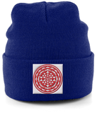 Shri Yantra (Red) - Cuffed Beanie