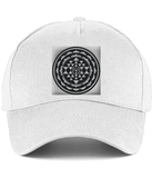 Baseball Cap Shri Yantra (Black)