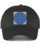 Baseball Cap Shri Yantra (Blue)