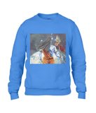 Shiva looking over the world -  Drop Shoulder Sweatshirt