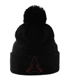 Yogi (Red) - Pom Pom Beanie