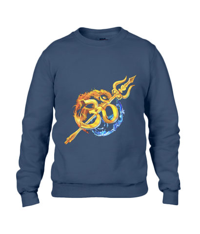 Shiv Shakti Yin Yang - Drop Shoulder Sweatshirt