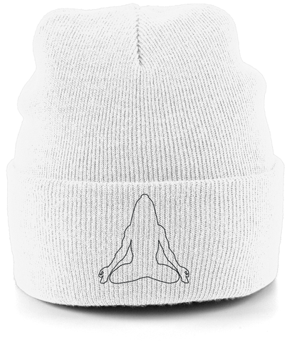 Yogi (Black) - Cuffed Beanie