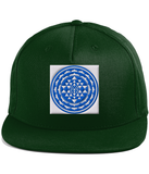 Shri Yantra (Blue) - Snapback