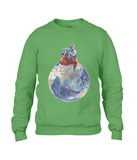 Krishna's World - Drop Shoulder Sweatshirt