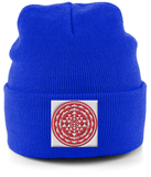 Shri Yantra (Red) - Cuffed Beanie