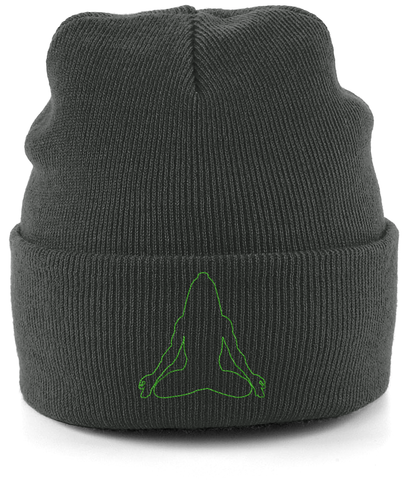 Yogi (Green) - Cuffed Beanie
