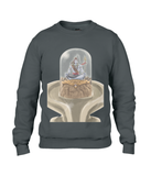 Shiva in Linga - Drop Shoulder Sweatshirt