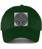 Baseball Cap Shri Yantra (Black)