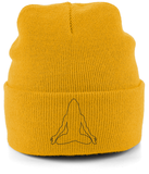 Yogi (Black) - Cuffed Beanie