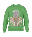 Shiva in Linga - Drop Shoulder Sweatshirt