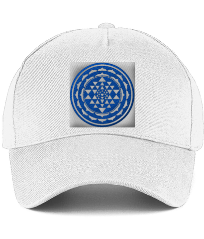 Baseball Cap Shri Yantra (Blue)