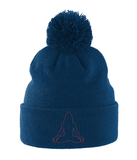 Yogi (Red) - Pom Pom Beanie