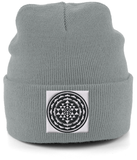 Shri Yantra (Black) - Cuffed Beanie