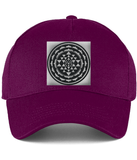Baseball Cap Shri Yantra (Black)