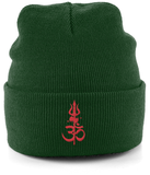 Shiv Shakti (Red) Cuffed Beanie
