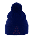Yogi (Red) - Pom Pom Beanie