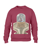 Shiva in Linga - Drop Shoulder Sweatshirt