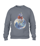 Krishna's World - Drop Shoulder Sweatshirt