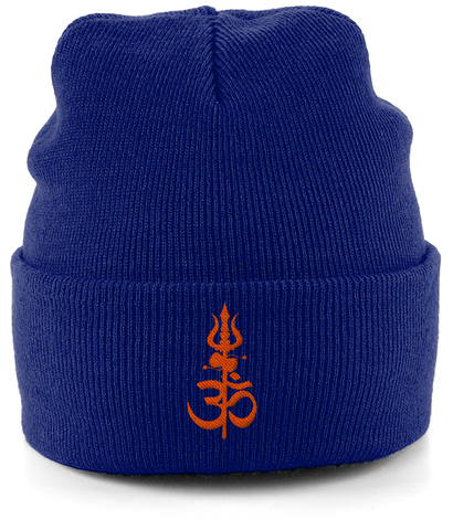 Shiv Shakti (Orange) - Cuffed Beanie