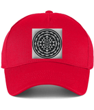 Baseball Cap Shri Yantra (Black)