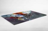 Shiva Looking Over World - Canvas